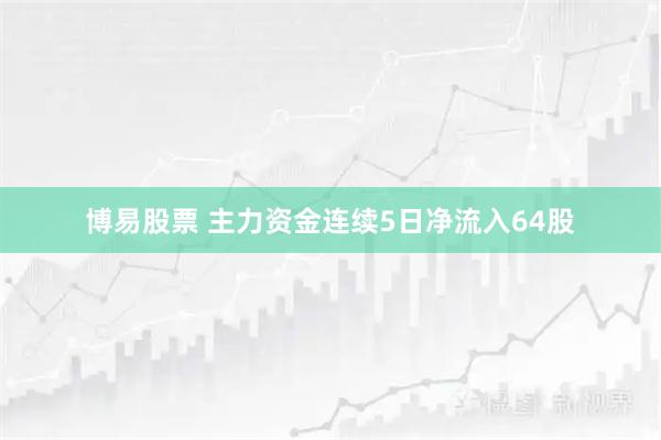 博易股票 主力资金连续5日净流入64股